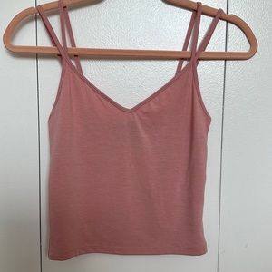 NWOT Forever 21 Pretry Pink Strappy Tank Top